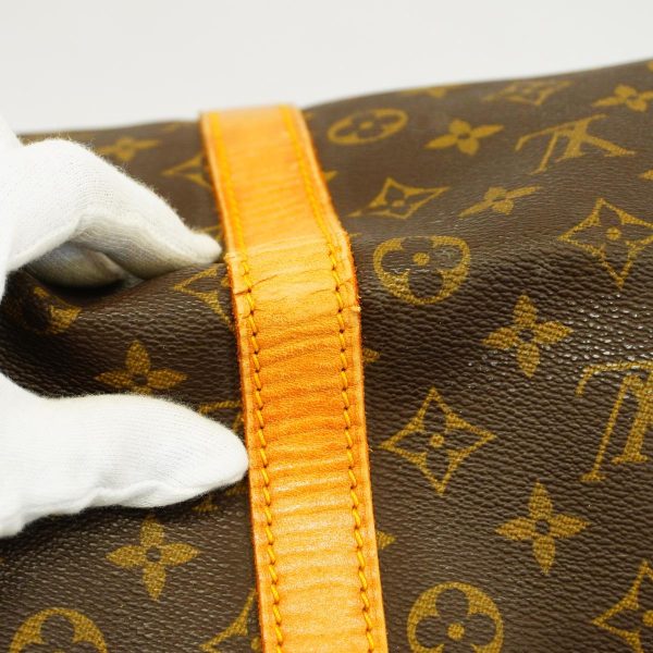 1240001053236 6 Louis Vuitton Keepall 55 Monogram Bag Brown