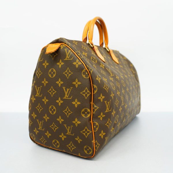 1240001053239 2 Louis Vuitton Speedy 40 Monogram Handbag Brown