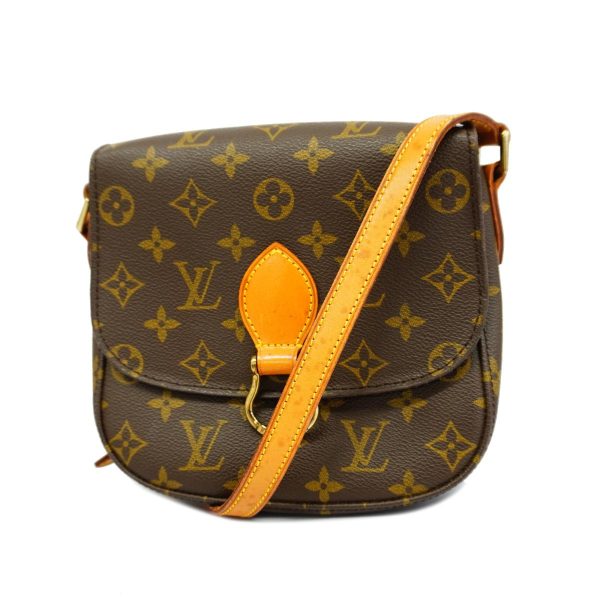 1240001053241 1 Louis Vuitton Saint Cloud PM Monogram Shoulder Bag Brown