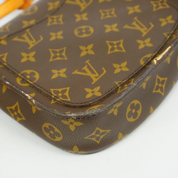 1240001053241 11 Louis Vuitton Saint Cloud PM Monogram Shoulder Bag Brown