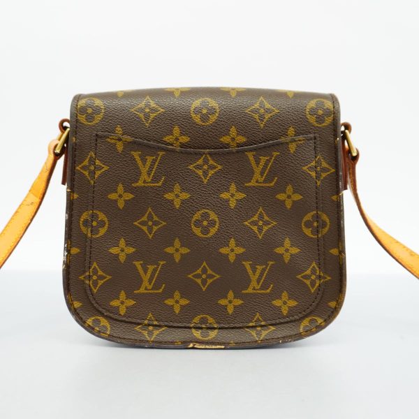 1240001053241 18 Louis Vuitton Saint Cloud PM Monogram Shoulder Bag Brown