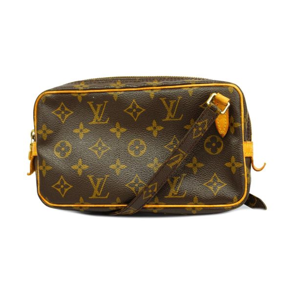 1240001053242 1 Louis Vuitton Pochette Marly Bandouliere Monogram Shoulder Bag Brown