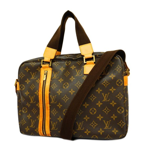 1240001053246 1 Louis Vuitton Sac Bosfall Monogram Two Way Bag Brown