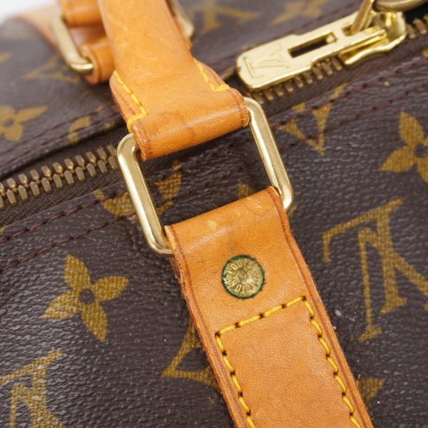 1240001053247 11 Louis Vuitton Keepall 50 Monogram Bag Brown