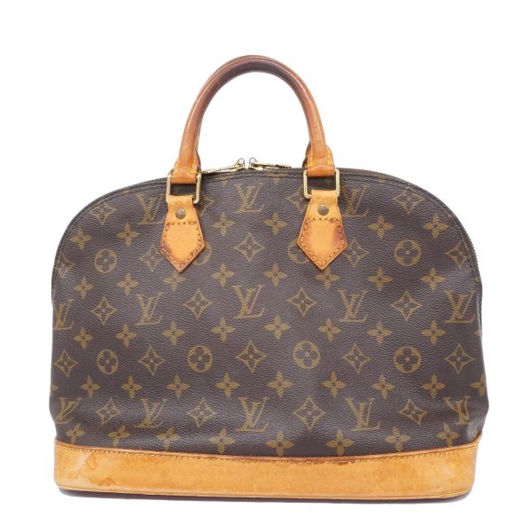 1240001053249 1 Louis Vuitton Alma Monogram Handbag Brown