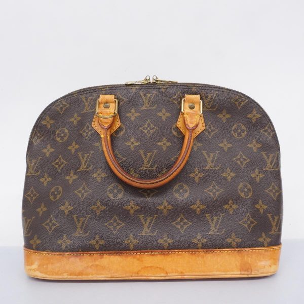 1240001053249 18 Louis Vuitton Alma Monogram Handbag Brown