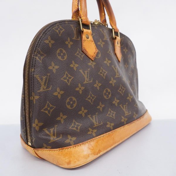 1240001053249 2 Louis Vuitton Alma Monogram Handbag Brown