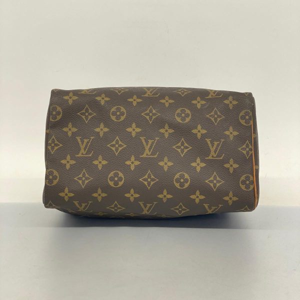 1240001053260 3 Louis Vuitton Speedy 25 Monogram Handbag Brown