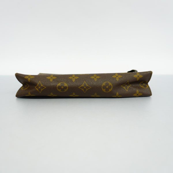 1240001053263 3 Louis Vuitton Poche Toilette 26 Monogram Pouch Brown