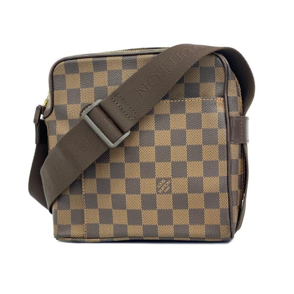 1240001053271 1 Louis Vuitton Olaf PM Damier Shoulder Bag Ebene