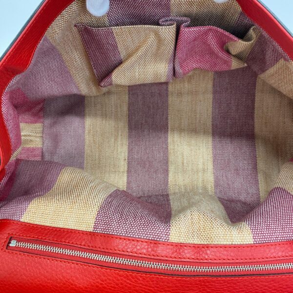 1240001053276 4 Gucci Bamboo 2Way Bag Red