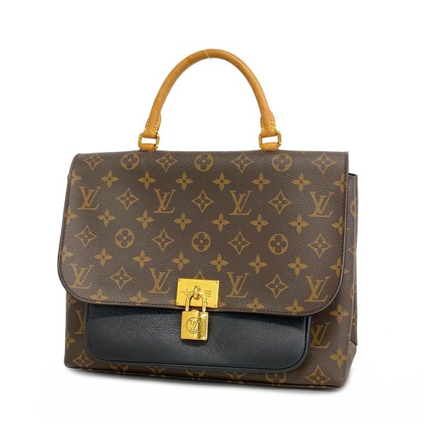 1240001053278 1 Louis Vuitton Marignan Monogram Handbag BrownNoir