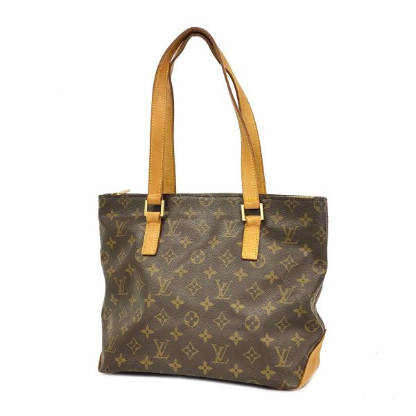 1240001053287 1 Louis Vuitton Cavapiano Monogram Tote Bag Brown