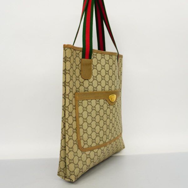 1240001053298 2 Gucci Sherry Line Gucci Plus Tote Bag Brown