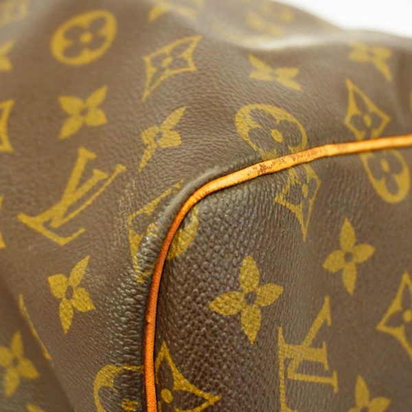 1240001053303 10 Louis Vuitton Keepall 55 Monogram Bag Brown