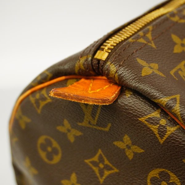 1240001053303 11 Louis Vuitton Keepall 55 Monogram Bag Brown