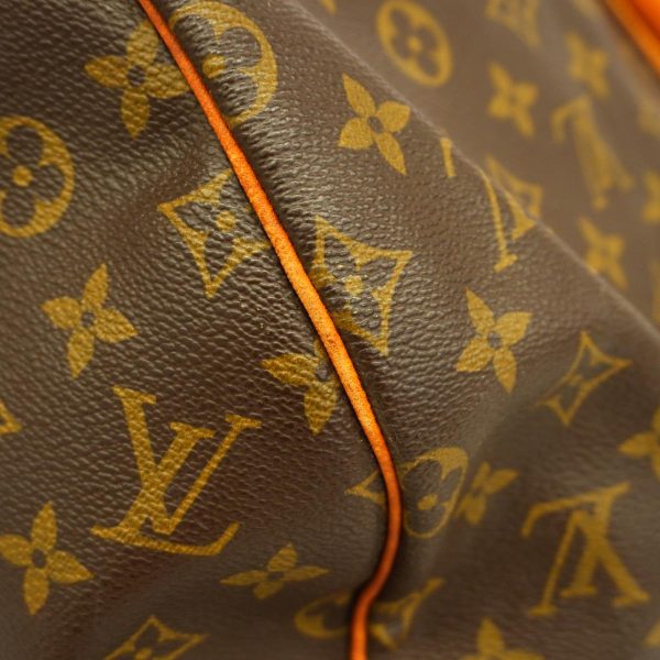 1240001053303 12 Louis Vuitton Keepall 55 Monogram Bag Brown