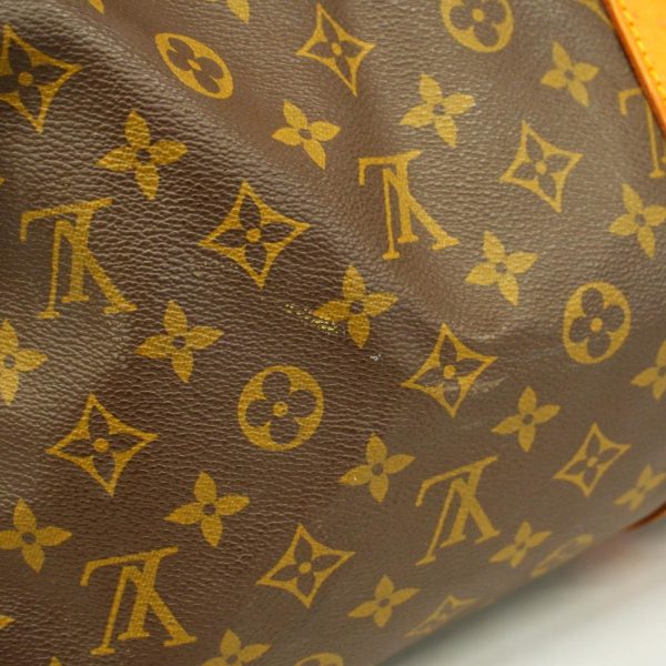 1240001053303 14 Louis Vuitton Keepall 55 Monogram Bag Brown