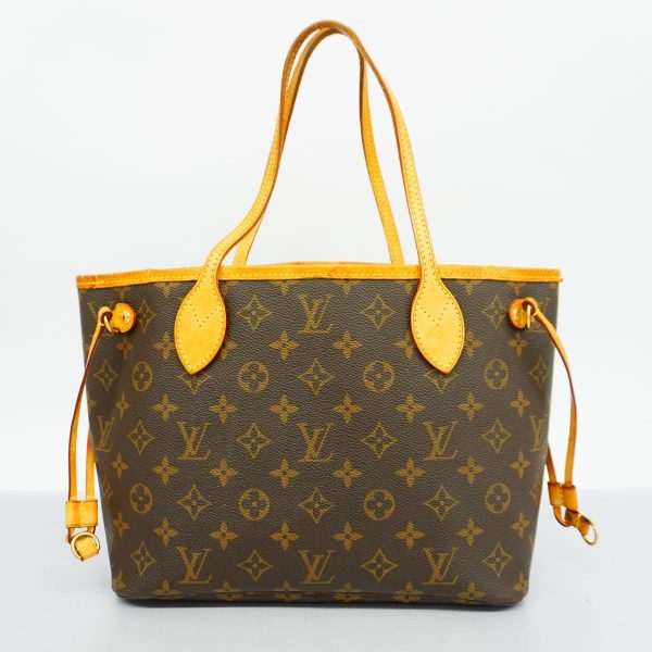 1240001053316 18 Louis Vuitton Neverfull PM Monogram Tote Bag Brown