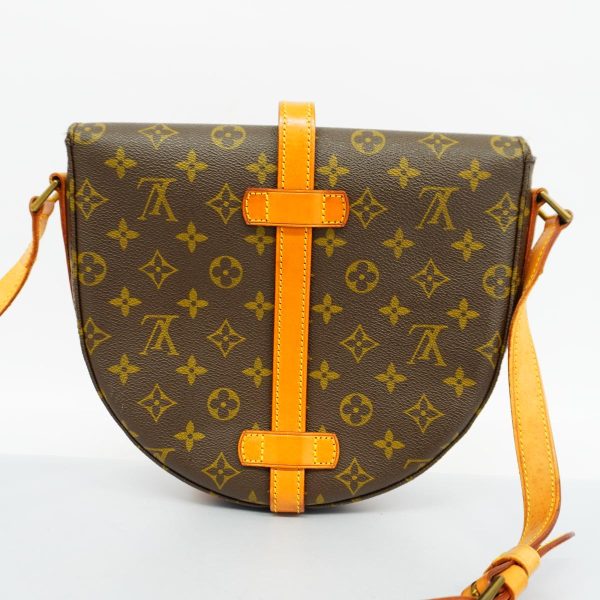 1240001053318 15 Louis Vuitton Chanti GM Monogram Shoulder Bag Brown