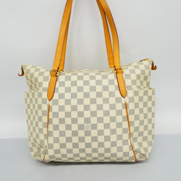 1240001053320 15 Louis Vuitton Totally GM Damier Azur Tote Bag White