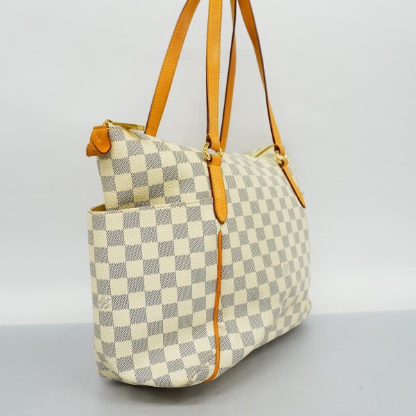 1240001053320 2 Louis Vuitton Totally GM Damier Azur Tote Bag White