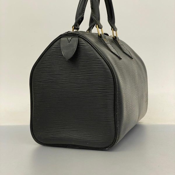 1240001053327 2 Louis Vuitton Speedy 25 Epi Handbag Noir