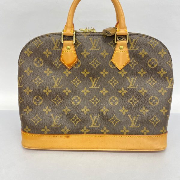 1240001053331 15 Louis Vuitton Alma Monogram Handbag Brown