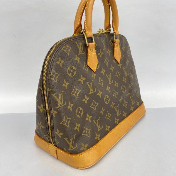 1240001053331 2 Louis Vuitton Alma Monogram Handbag Brown