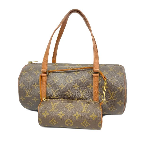 1240001053332 1 Louis Vuitton Papillon 30 Monogram Handbag Brown