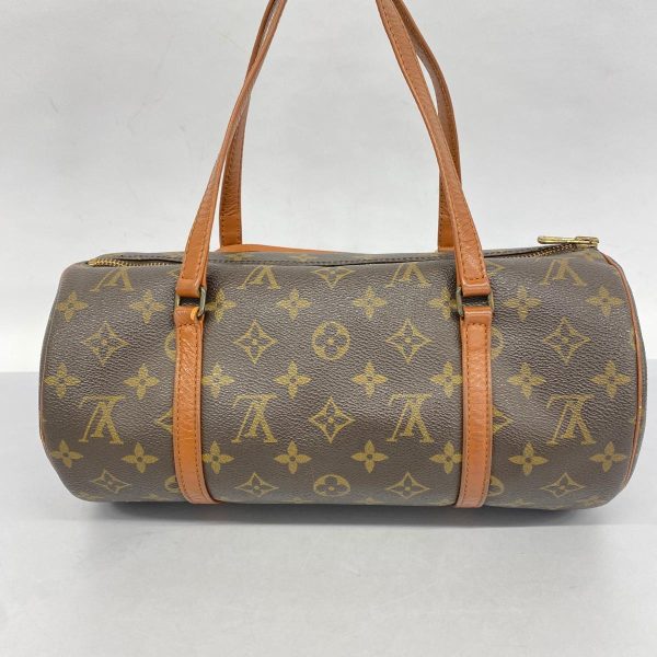 1240001053332 13 Louis Vuitton Papillon 30 Monogram Handbag Brown