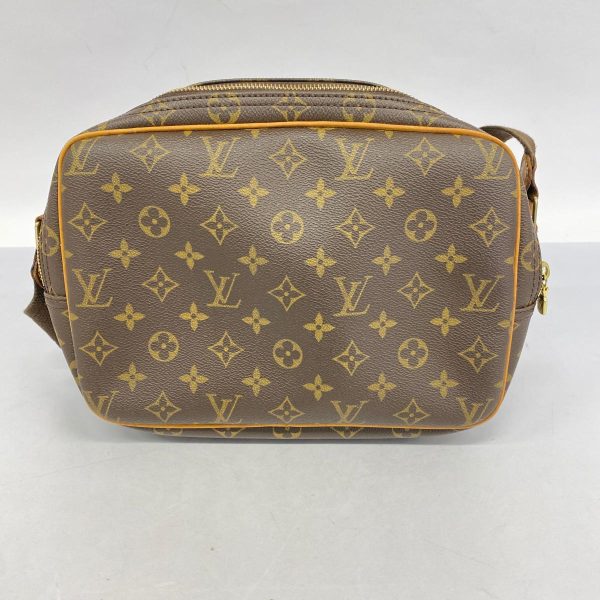 1240001053333 13 Louis Vuitton Reporter PM Monogram Shoulder Bag Brown