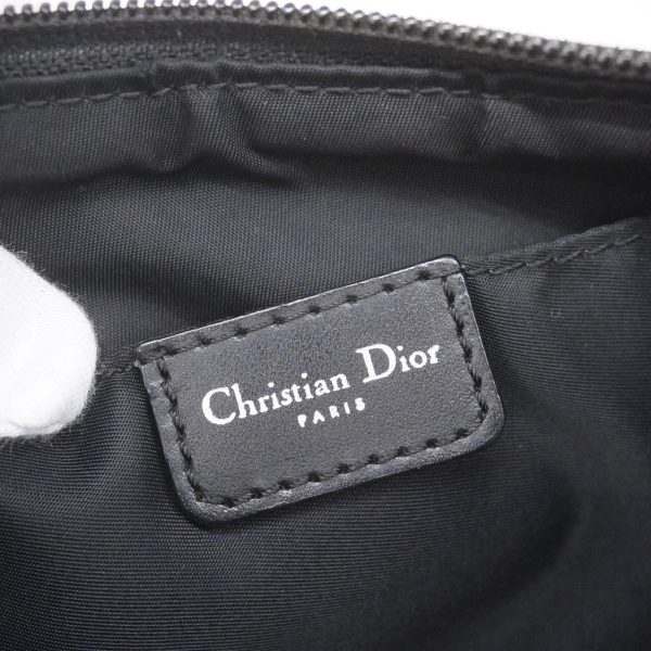 1240001053348 5 Christian Dior Trotter Pouch Black