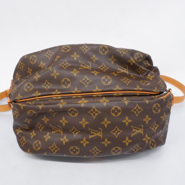 1240001053353 3 Louis Vuitton Saumur 35 Monogram Shoulder Bag Brown