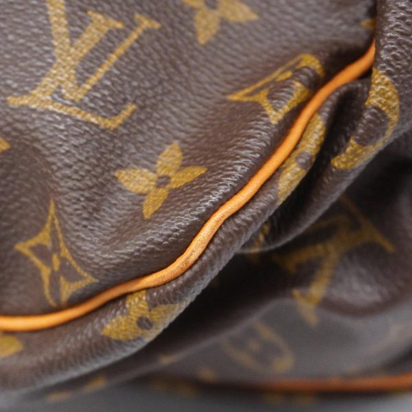 1240001053353 9 Louis Vuitton Saumur 35 Monogram Shoulder Bag Brown