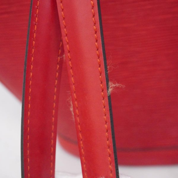 1240001053354 11 Louis Vuitton Saint Jacques Poigner Long Epi Shoulder Bag Castilian Red