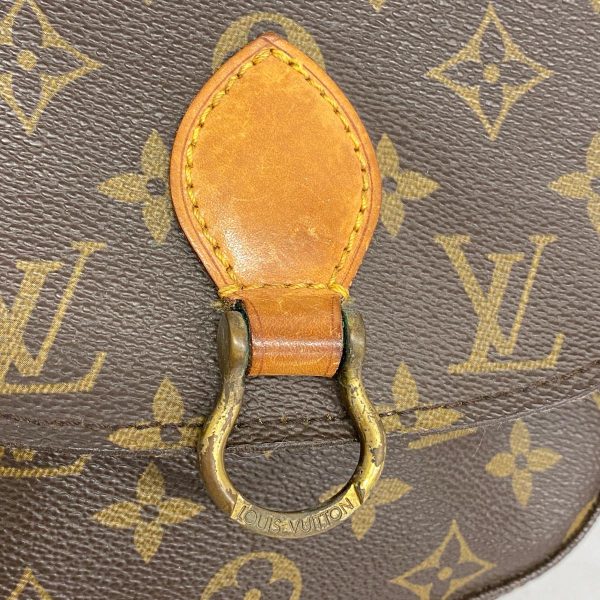 1240001053365 13 Louis Vuitton Mini Saint Cloud Monogram Shoulder Bag Brown