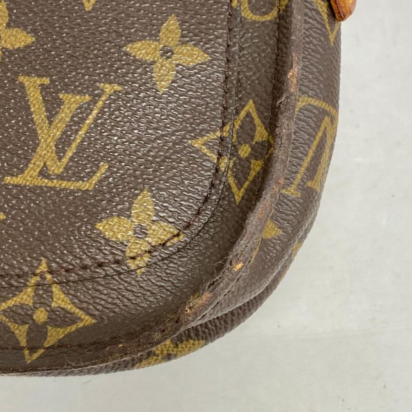 1240001053365 8 Louis Vuitton Mini Saint Cloud Monogram Shoulder Bag Brown