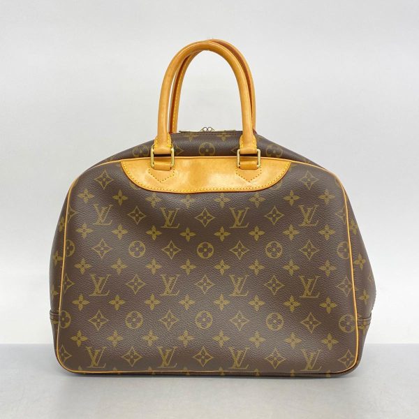 1240001053375 12 Louis Vuitton Deauville Monogram Handbag Brown