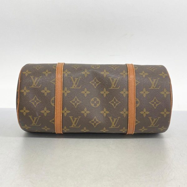 1240001053376 3 Louis Vuitton Papillon 30 Monogram Handbag Brown