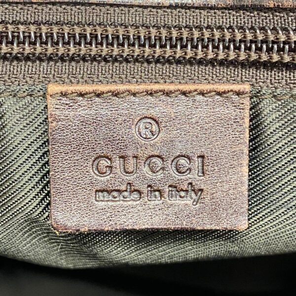 1240001053393 5 Gucci GG Supreme Shoulder Bag Brown