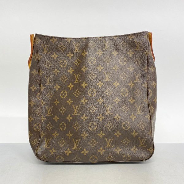 1240001053398 14 Louis Vuitton Looping GM Monogram Shoulder Bag Brown