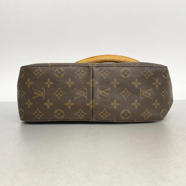 1240001053398 3 Louis Vuitton Looping GM Monogram Shoulder Bag Brown