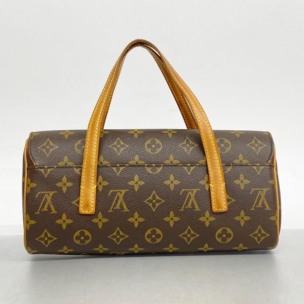 1240001053400 10 Louis Vuitton Sonatine Monogram Handbag Brown