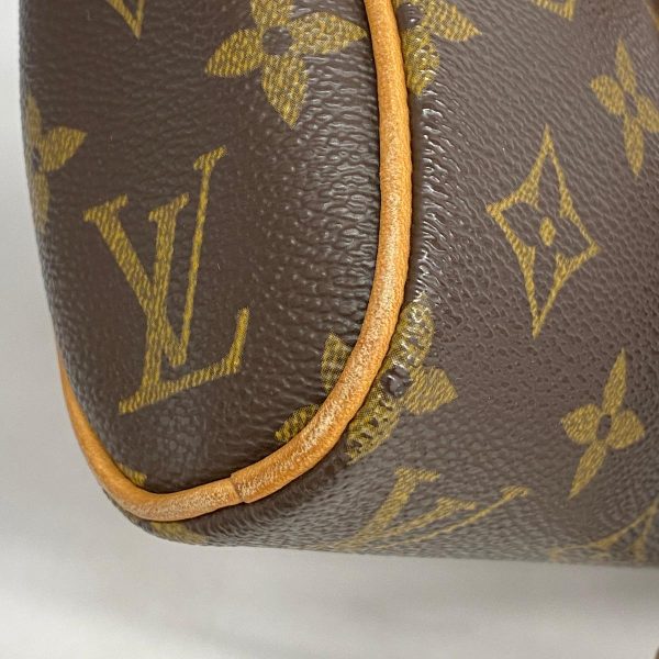 1240001053400 6 Louis Vuitton Sonatine Monogram Handbag Brown