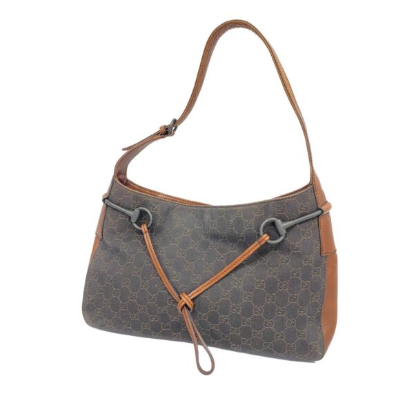 1240001053426 1 Gucci GG Shoulder Bag Brown