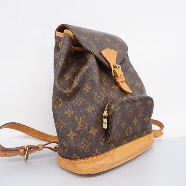 1240001053440 2 Louis Vuitton Monsouris MM Monogram Rucksack Brown