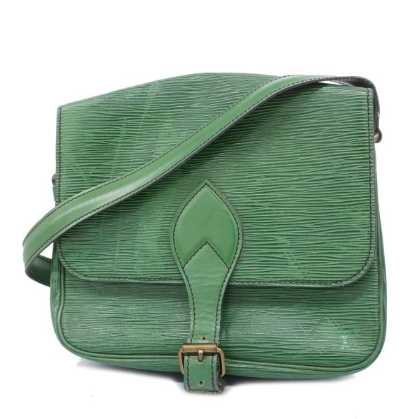 1240001053451 1 Louis Vuitton Cartesier Epi Shoulder Bag Borneo Green