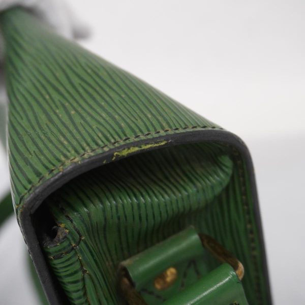 1240001053451 14 Louis Vuitton Cartesier Epi Shoulder Bag Borneo Green