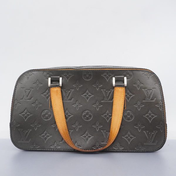 1240001053452 17 Louis Vuitton Shelton Monogram Matte Handbag Noir